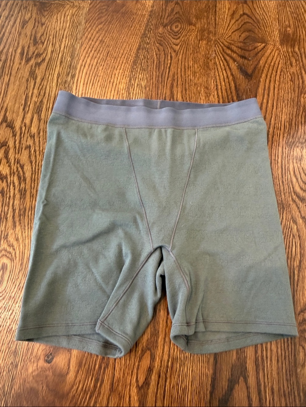 Skims Olive Green Boxer Briefs - Comfortable Stretch Waistband